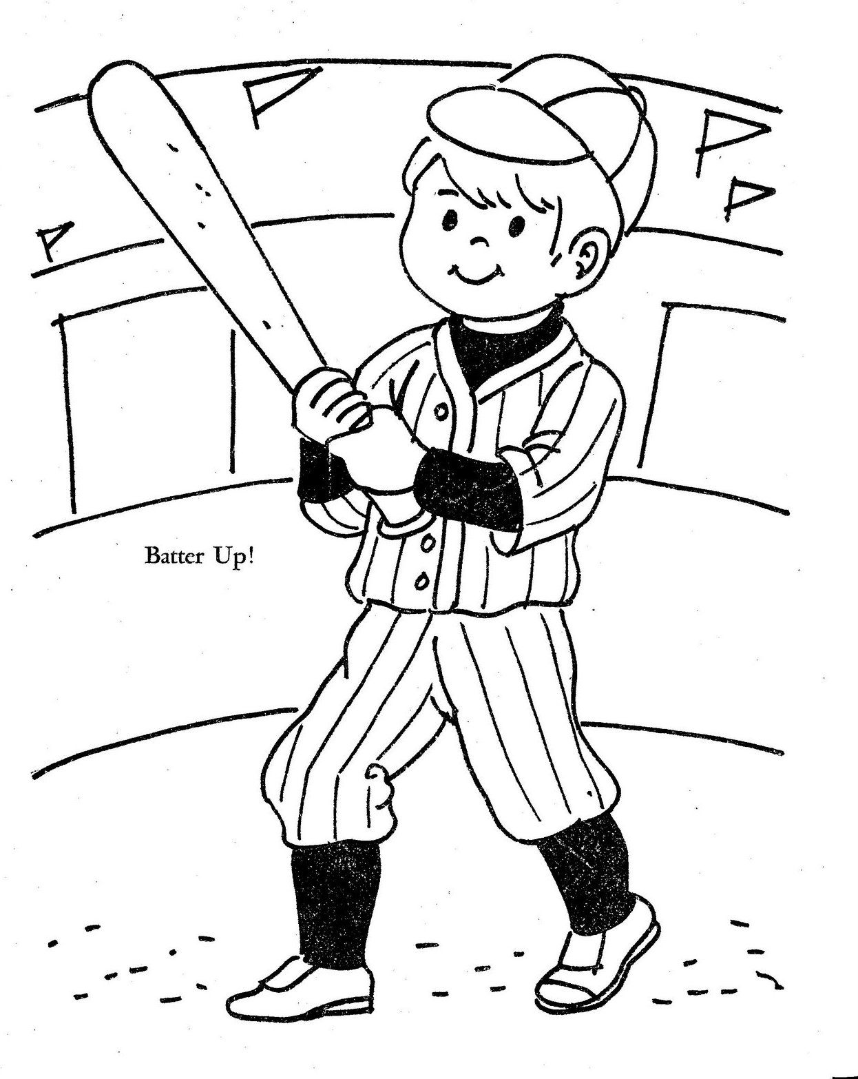 Baseball kolorowanki